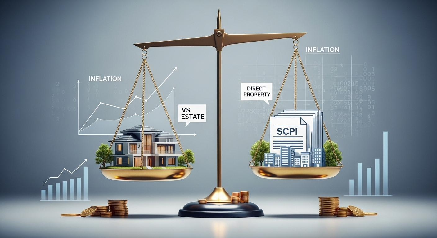 Immobilier direct ou SCPI : comment choisir face à l'inflation en gestion de patrimoine