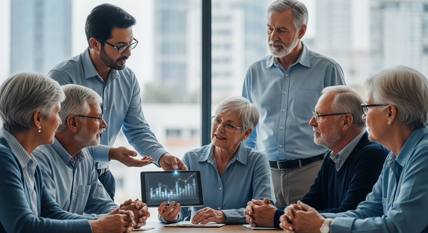 Comment le vieillissement démographique transforme la gestion de patrimoine des seniors